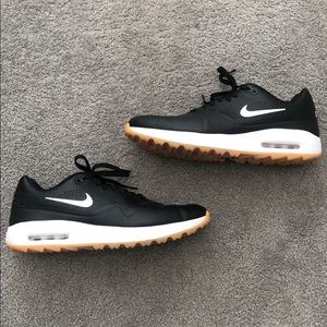 Nike Air Max 90 Black and White Golf Shoes